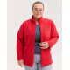 Медицинская кофта женская флисовая Финляндия красная +SIZE