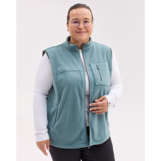 Медична жилетка жіноча флісова Говерла нефритова +SIZE
