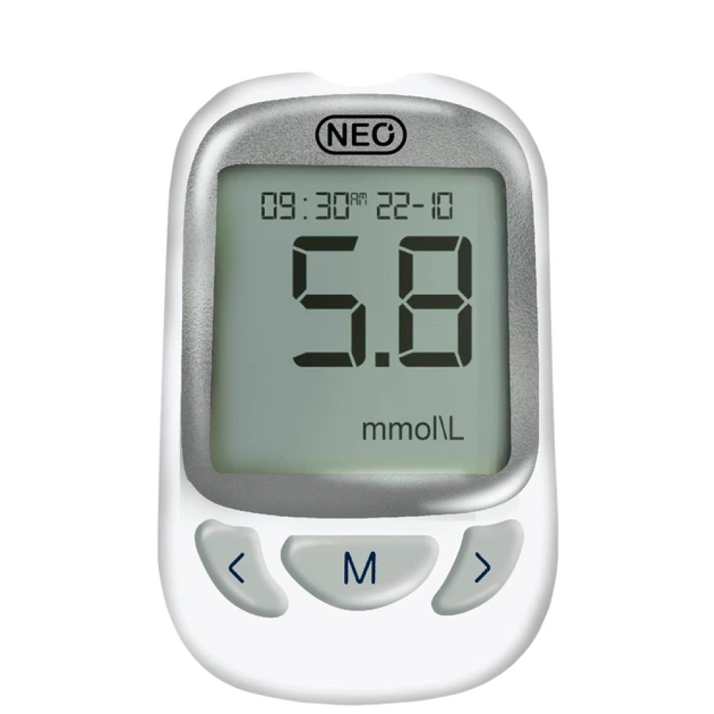 Глюкометр + 60 тест-смужок NEWMED Neo MSL0217W/S0217 (Білий)