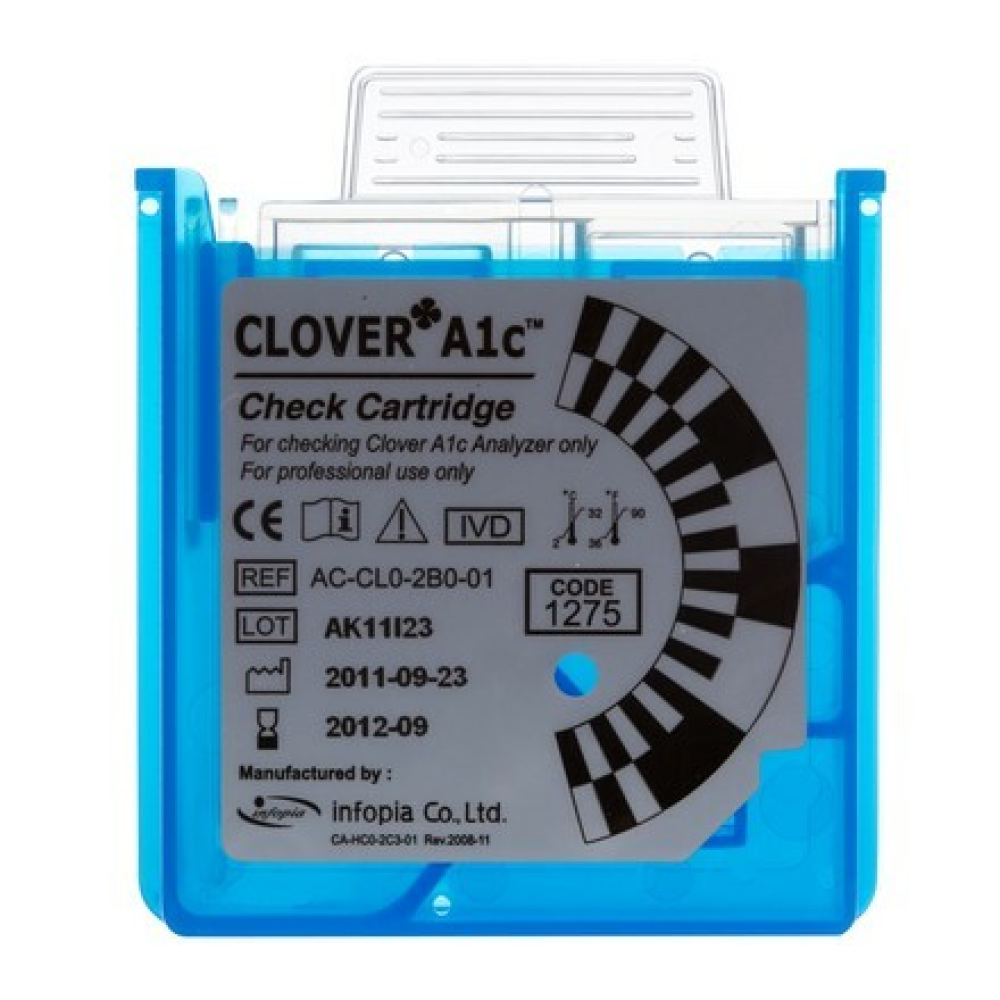 Щоденний контрольний картридж до аналізатору Clover A1c