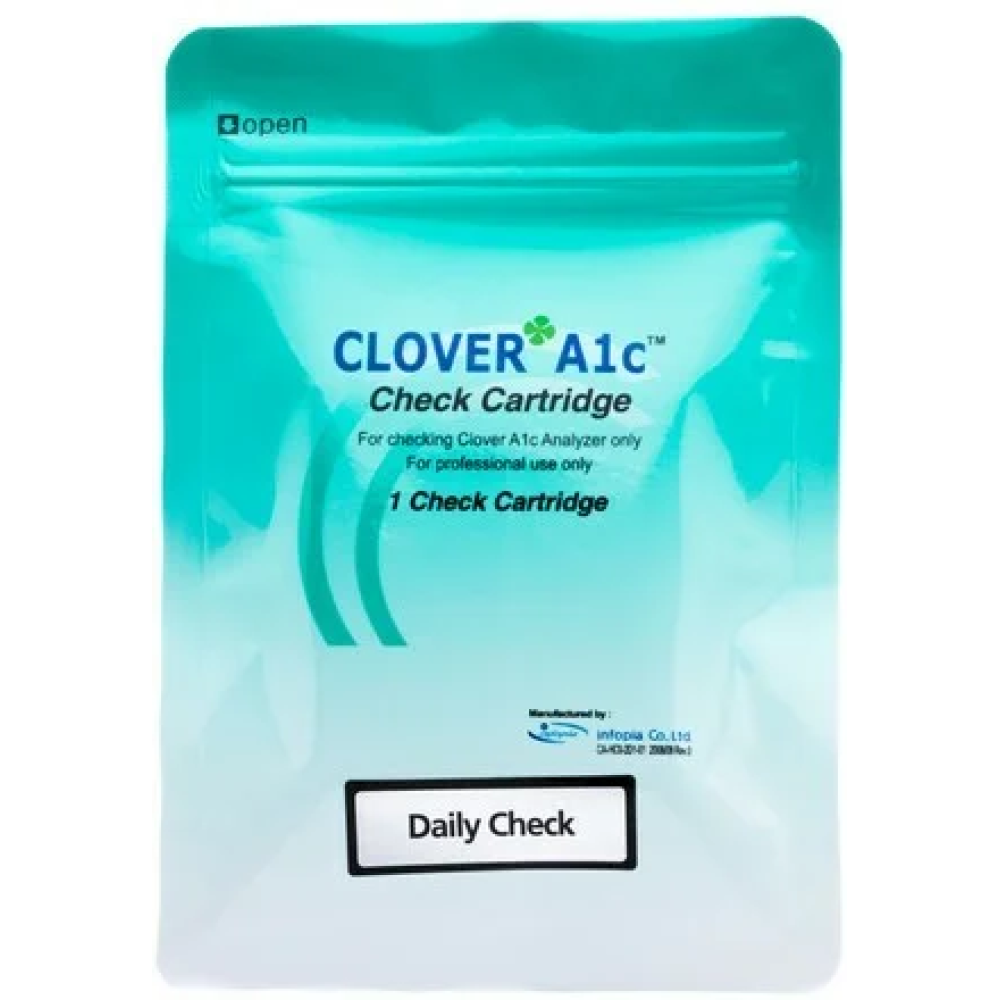 Щоденний контрольний картридж до аналізатору Clover A1c