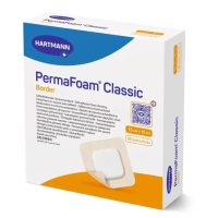 Самоклеюча губчаста пов'язка PermaFoam Classic Border 15x15см