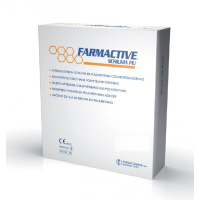 Полиуретановая губчатая повязка не адгезивна на пятку Farmactive Schiuma PU 10x13см