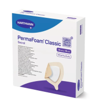 Самоклеящаяся губчатая повязка PermaFoam Classic Sacral 18x18см