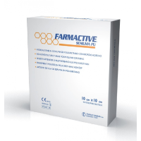 Поліуретанова губчаста пов'язка Farmactive Schiuma PU 10x10 см