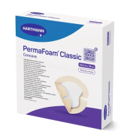 Самоклеящаяся губчатая повязка PermaFoam Classic Concave 16.5x18см