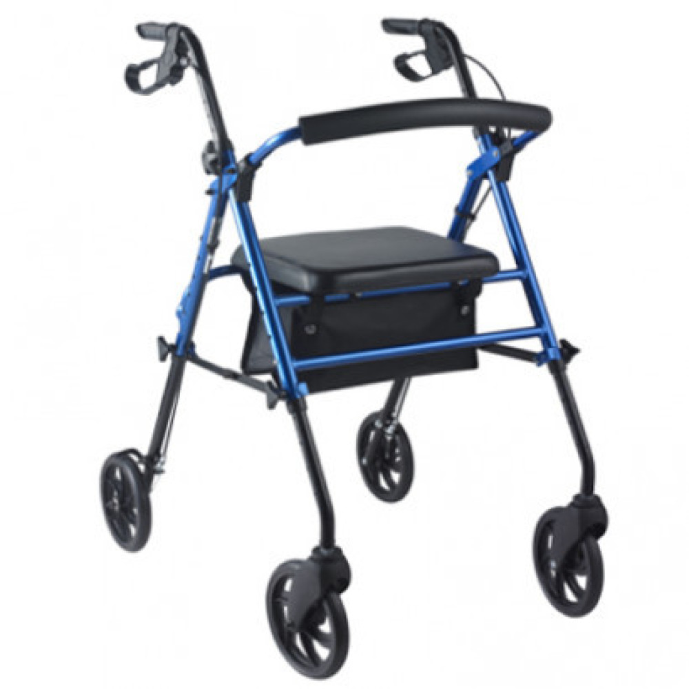 Роллер разборный алюминиевый складной с регулировкой высоты сиденья (колеса 8") OSD-Q88512