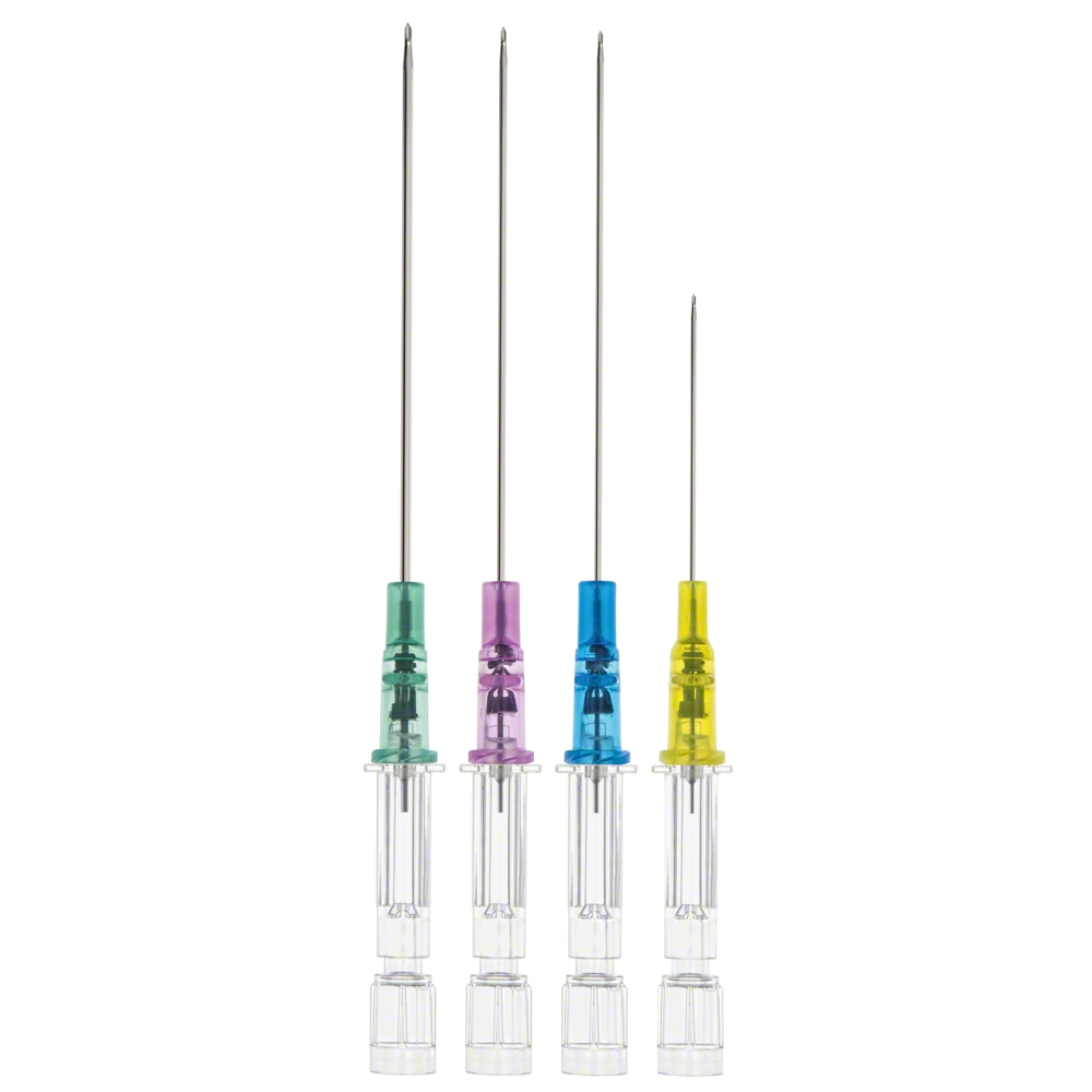 Канюля внутривенная Introcan Safety Deep Access 20G, 1,1 х 64 мм, розовая BBraun 4251621-01