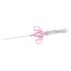 Канюля внутривенная Introcan Safety 3 PUR G 20, 1,1 х 32 мм, розовая BBraun 4251130-01