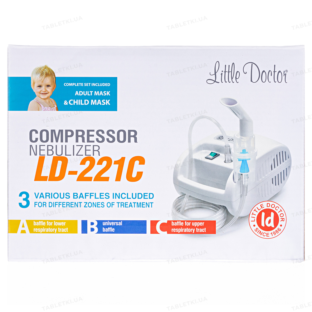Інгалятор компресорний Little Doctor LD-221C