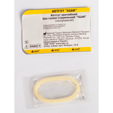 Кетгут звичайний без голки стер. р. М7 (USP 3) ніт 150 см IGAR 605762/605823