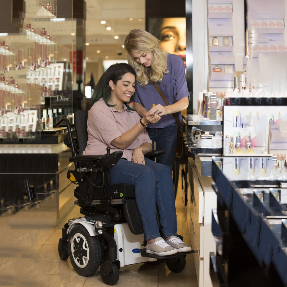 Крісло-коляска з електроприводом Invacare TDX SP2