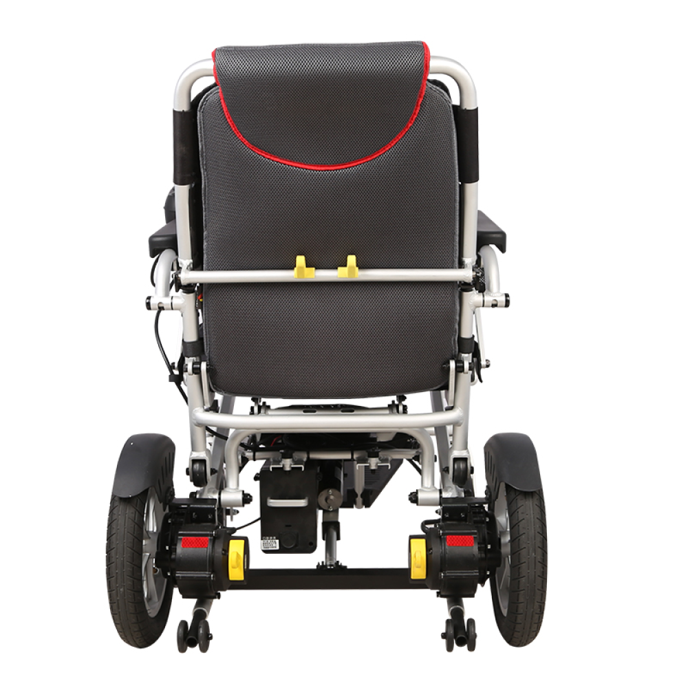 Легка складана електрична коляска для інвалідів, складається за допомогою пульта Mirid D6034