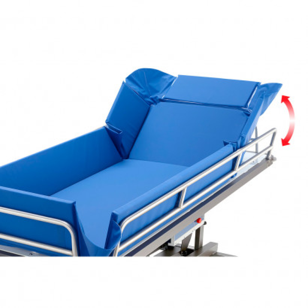 Каталка для мытья лежачих пациентов Shower-Trolley-For-Paediatric-Use