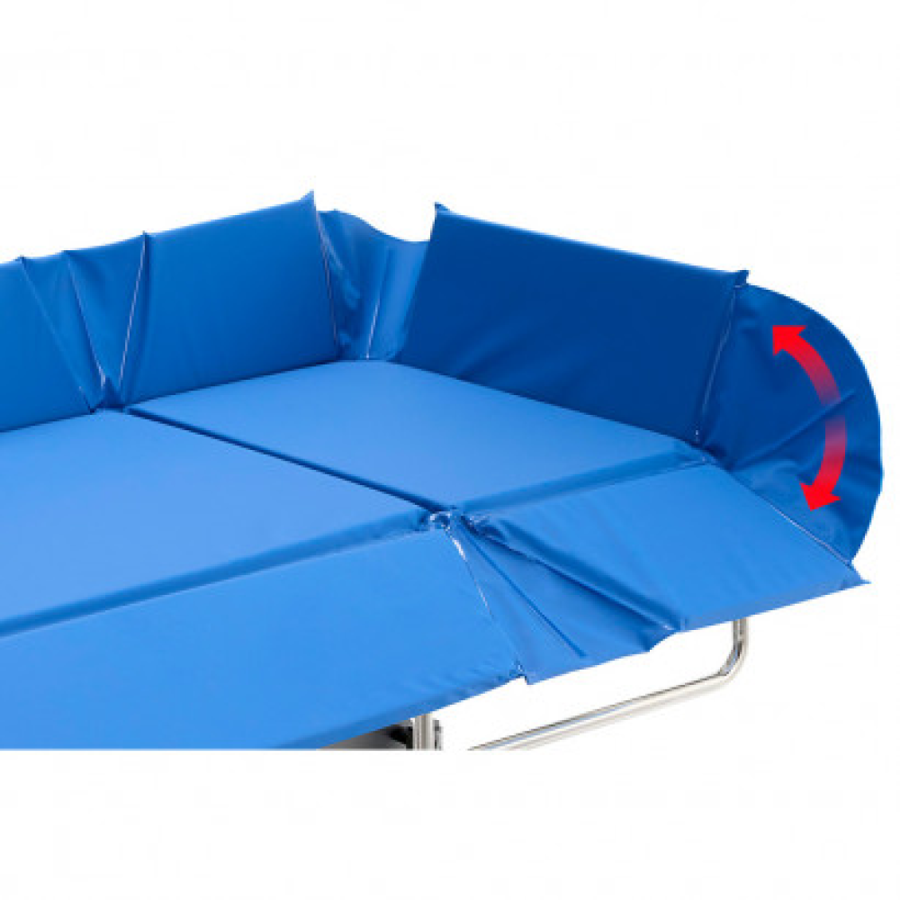 Каталка для мытья лежачих пациентов Shower-Trolley-For-Paediatric-Use