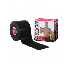 Кінезіотейп екстраводостійкий RockTape H2O 5 см х 5 м (Чорний)