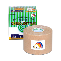 Кінезіотейп TemTex 5 см х 5 м (Бежевий)