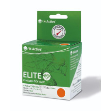 Кінезіотейп для чутливої шкіри K-active Elite 5 см х 5 м (Помаранчевий)