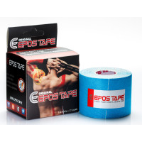 Кинезио тейп Epos Tape 5см х 5м (Голубой)