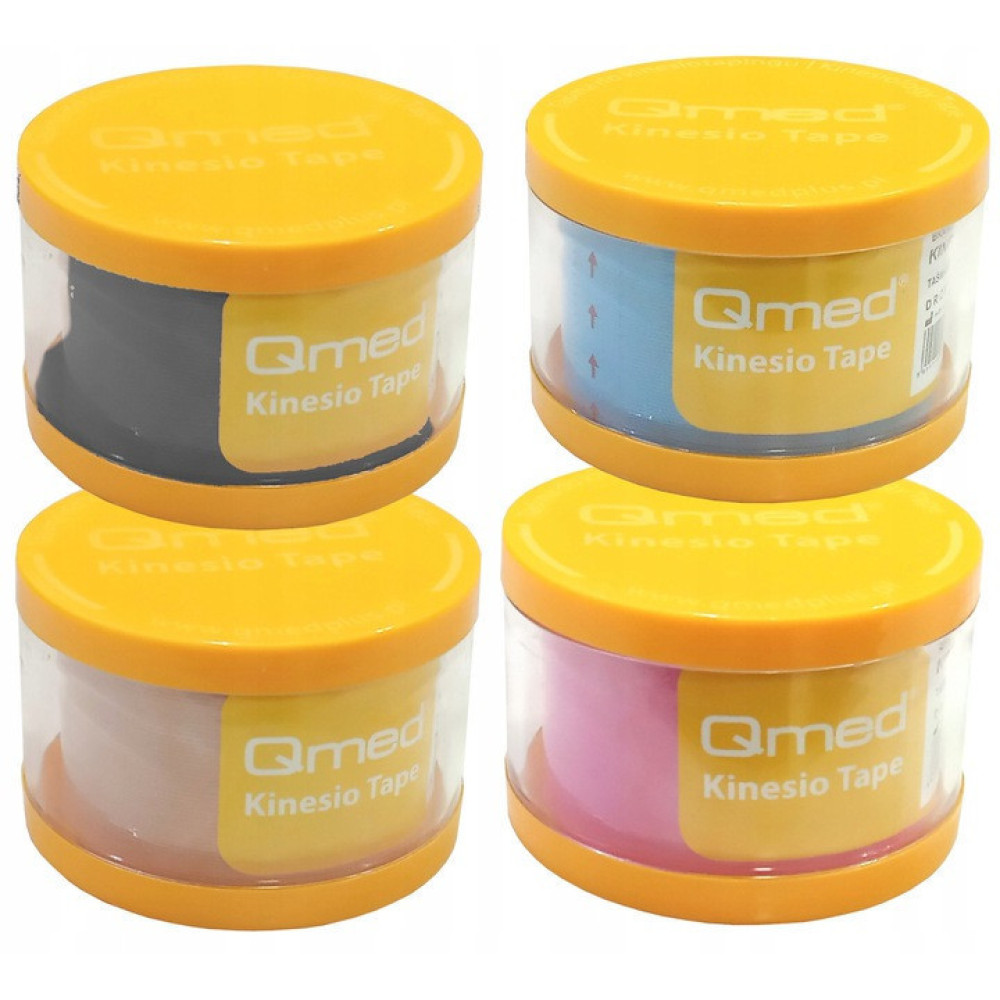 Кінезіотейп бежевий Qmed Kinesio Tape