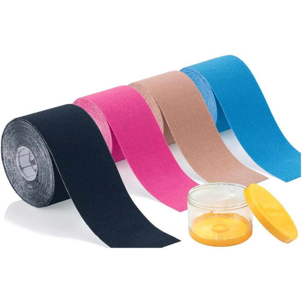 Кінезіотейп бежевий Qmed Kinesio Tape