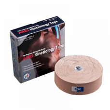 Кінезіотейп Ares Uncut Bulk 5 см х 31,5 м (Бежевий)
