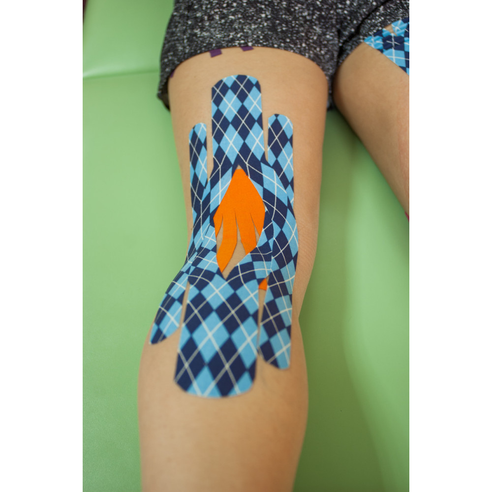 Кінезіотейп Epos Design Tape 5 см х 5 м (Ромби)
