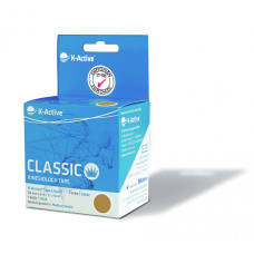 Кінезіотейп K-active Classic 5 см х 5 м (Бежевий)