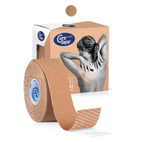 Кінезіо тейп CureTape Classic 2.5 см x 5 м (Бежевий)