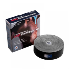 Кінезіотейп Ares Uncut Bulk 5 см х 31,5 м (Чорний)