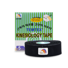 Кинезио тейп TemTex 5см х 32м (Черный)