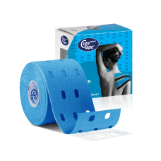 Кинезио тейп CureTape Punch 5 см x 5 м (Голубой)