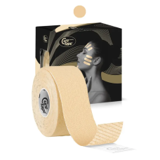 Кінезіо тейп для естетичного тейпування CureTape Beauty 2.5 см x 5 м (Бежевий)