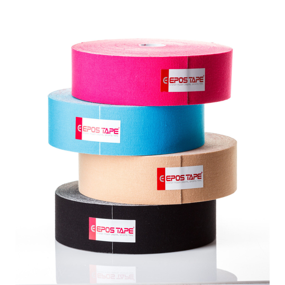 Кінезіотейп Epos Tape 5 см х 31,5м (Бежевий)