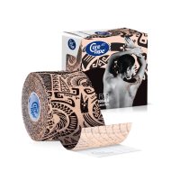 Кинезио тейп CureTape ART 5 см x 5 м (Тату)