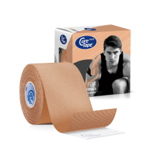 Кинезио тейп CureTape Sports 5 см x 5 м (Бежевый)