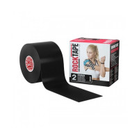 Кінезіотейп RockTape Standart 5 см х 5 м (Чорний)