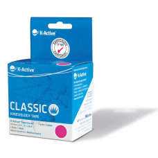 Кінезіотейп K-active Classic 5 см х 5 м (Рожевий)