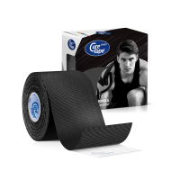 Кинезио тейп CureTape Sports 5 см x 5 м (Черный)