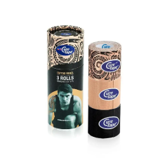 Набор кинезио тейпов CureTape MyCureTape 5 см x 2.5 м (3 шт.) (Tattoo Rebel)