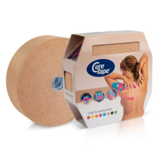 Кінезіо тейп CureTape Classic Giant 5 см x 31.5 м (Бежевий)