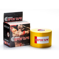 Кінезіотейп Epos Tape 5 см х 5 м (Жовтий)