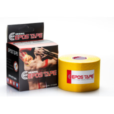 Кінезіотейп Epos Tape 5 см х 5 м (Жовтий)