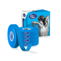 Кинезио тейп CureTape Classic 1 см x 5 м (5 шт) (голубой)