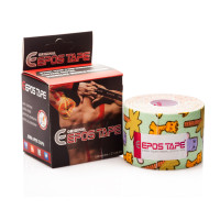 Кинезио тейп Epos Design Tape 5см х 5м (Сафари)