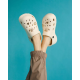 Медицинские женские кроксы Eva белые