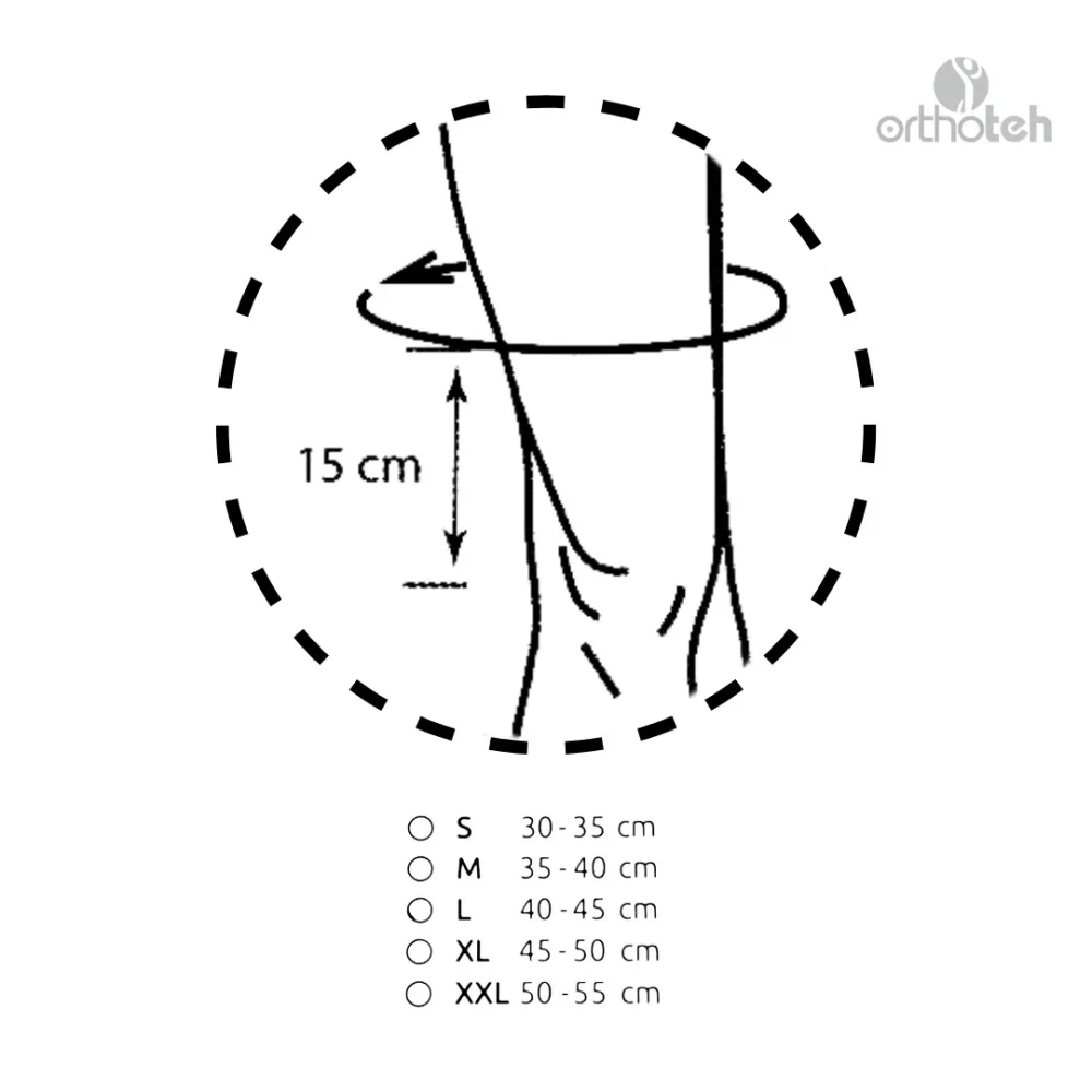 Бандаж фиксирующий на коленный сустав Knee Brace Short Orthoteh ORT-90101