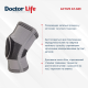 Еластичний бандаж колінного суглоба посилений Doctor Life Active А7-049