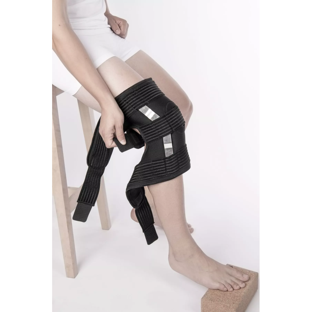Бандаж на коленный сустав разъемный, универсальный Knee Brace UNI Orthoteh ORT-90103