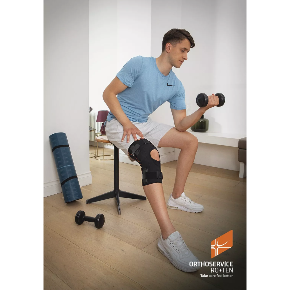 Ортез на коленный сустав с шарнирами GenuFIT 15A Orthoservice MG1115A